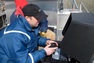 U.S. Bureau of Reclamation using an underwater ROV.