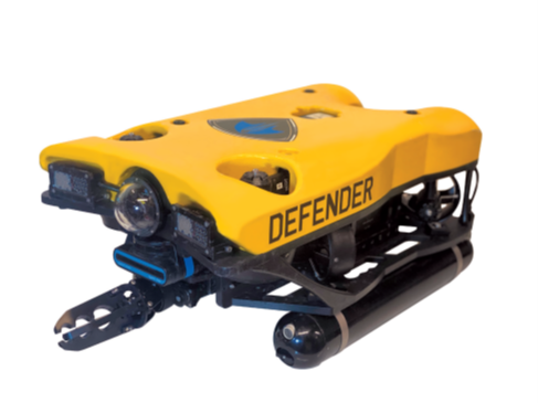 Defender - underwater ROV with batteries.